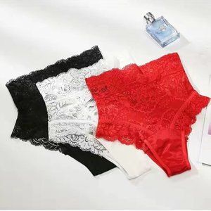 Sexy Lace Lingerie Women's Panties Underwear White Sz S M L